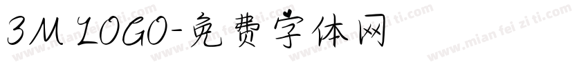3M LOGO字体转换